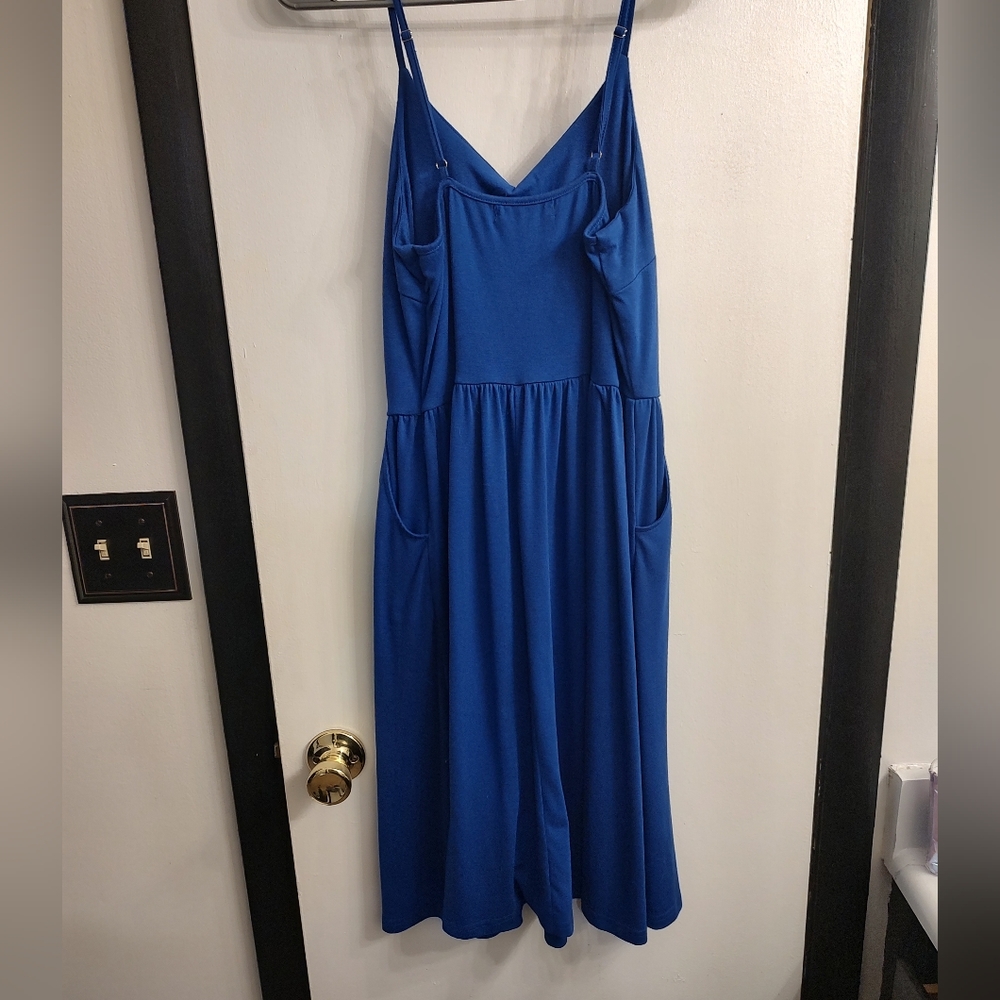 Blue dress